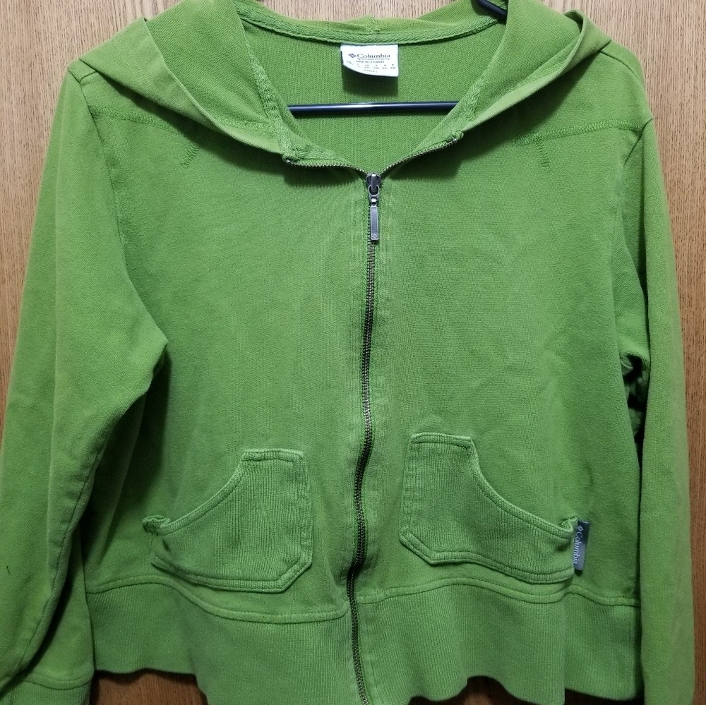 Womens Columbia Zip Hoodie